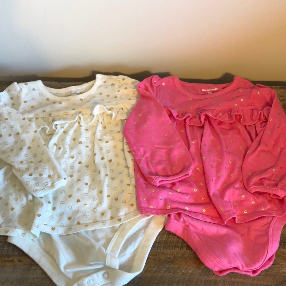 Toddler 24 month onesies.